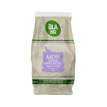 ORGANIC WHOLE RYE FLOUR 750g