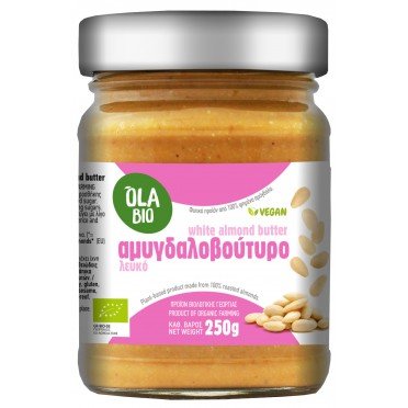 ΑΜΥΓΔΑΛΟΒΟΥΤΥΡΟ ΛΕΥΚΟ ΕΛΛΗΝΙΚΟ ΒΙΟ 250g