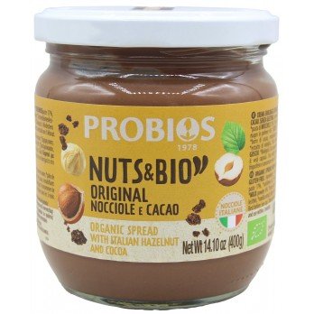 SPREAD WITH HAZELNUT AND COCOA BIO 400g SPREAD WITH HAZELNUT AND COCOA BIO 400g