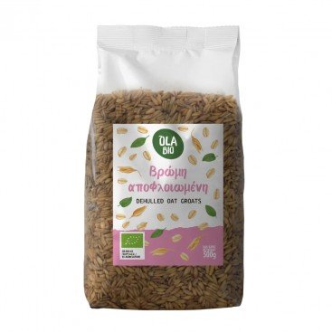 ORGANIC DEHULLED OAT GROATS 500g