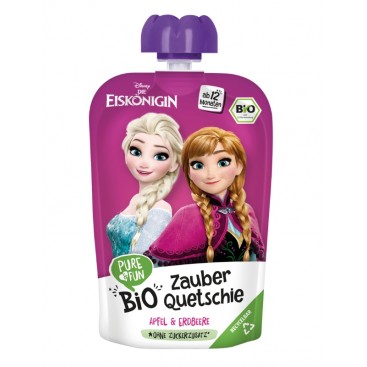 ΠΟΥΡΕΣ ΦΡΟΥΤΩΝ ELSA & ANNA +12Μ BΙΟ 100g