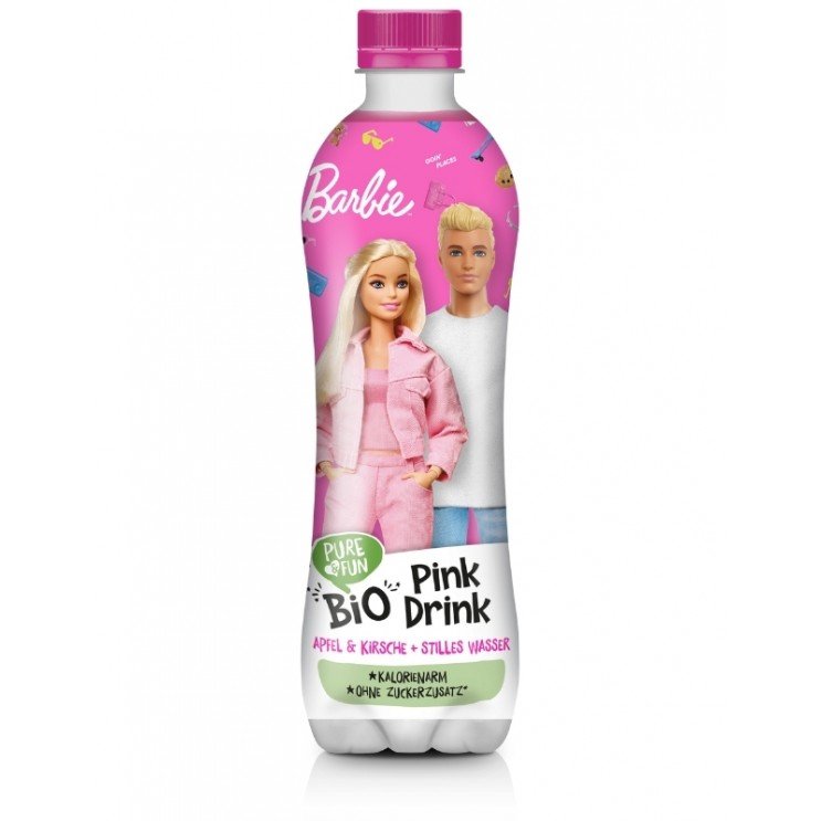 ΧΥΜΟΣ ΜΕ ΜΗΛΟ & ΒΥΣΣΙΝΟ BARBIE BΙΟ 500ml Νέα