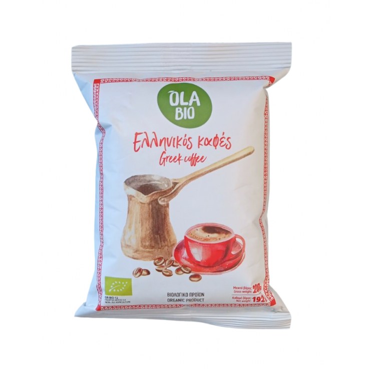 ΚΑΦΕΣ ΕΛΛΗΝΙΚΟΣ ΒΙΟ 192g Καφές Κακάο