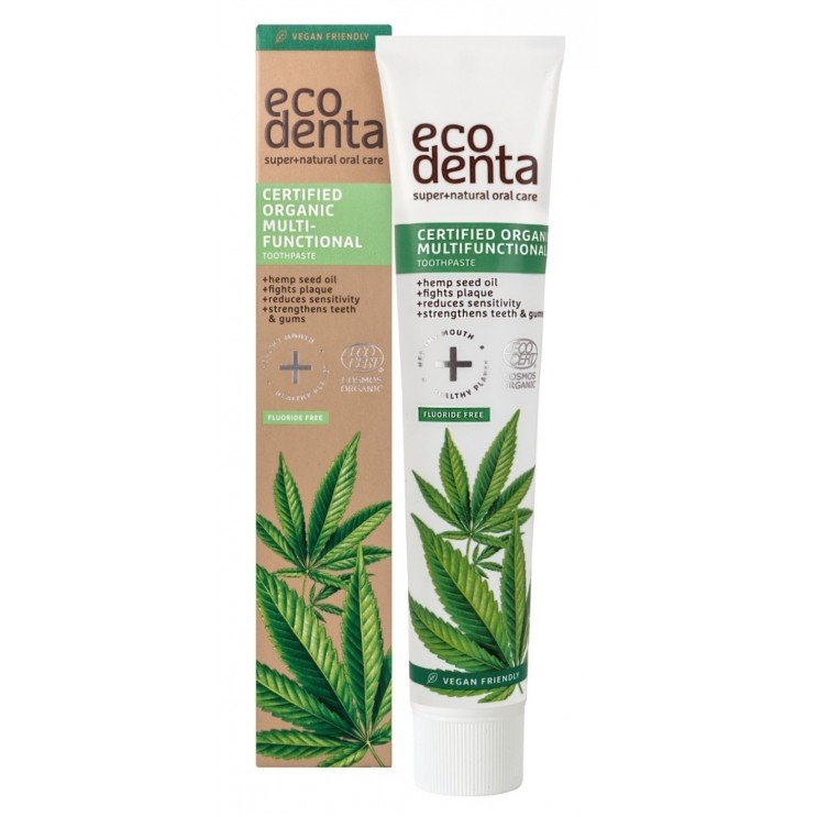 ΟΔΟΝΤΟΚΡΕΜΑ ΜΕ ΚΑΝΝΑΒΗ ΤΣΑΙ MATCHA ΜΕΝΤΑ ΒΙΟ 75ml  2022