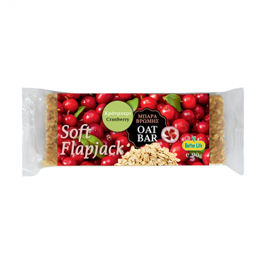 OAT BAR WITH CRANBERRY SOFT FLAPJACK 90g