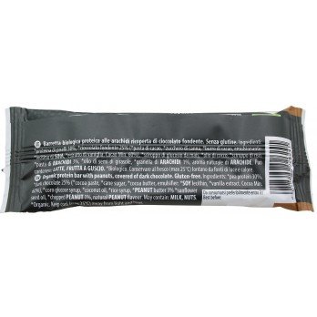 26% PROTEIN BAR WITH DARK CHOCOLATE COATING & PEANUT BUTTER BIO 40g