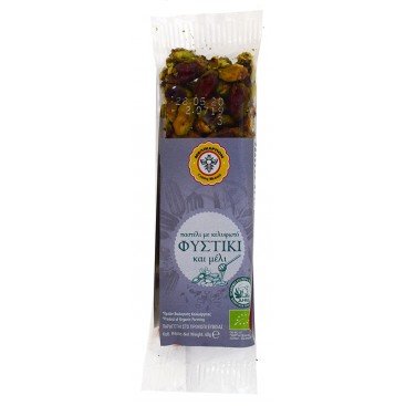 ΠΑΣΤΕΛΙ ΦΥΣΤΙΚΑΤΟ ΜΕ ΜΕΛΙ ΒΙΟ 35g (STAND 15ΤΕΜ)