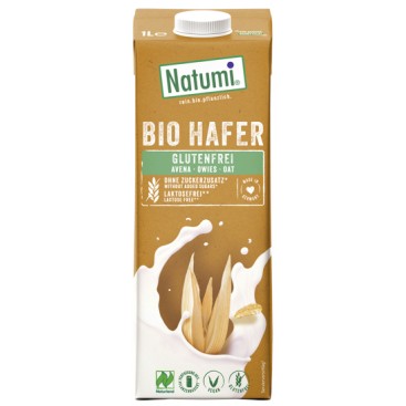 Oat drink natural gluten free ΒΙΟ 1000ml Oat drink natural gluten free ΒΙΟ 1000ml