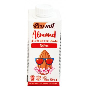Almond drink natural sugar free ΒΙΟ 200ml Almond drink natural sugar free ΒΙΟ 200ml