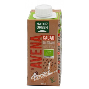 Oat cocoa drink mini + calcium ΒΙΟ 200ml Oat cocoa drink mini + calcium ΒΙΟ 200ml