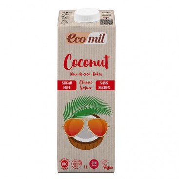 COCONUT MILK CLASSIC GLUTEN FREE-SUGAR FREE BIO 1L