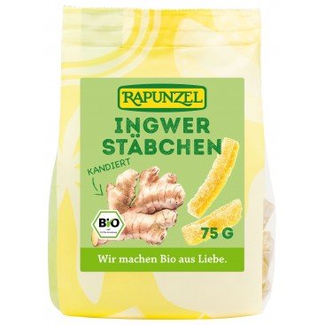 ΤΖΙΝΤΖΕΡ ΖΑΧΑΡΩΤΟ Rapunzel ΒΙΟ 75g