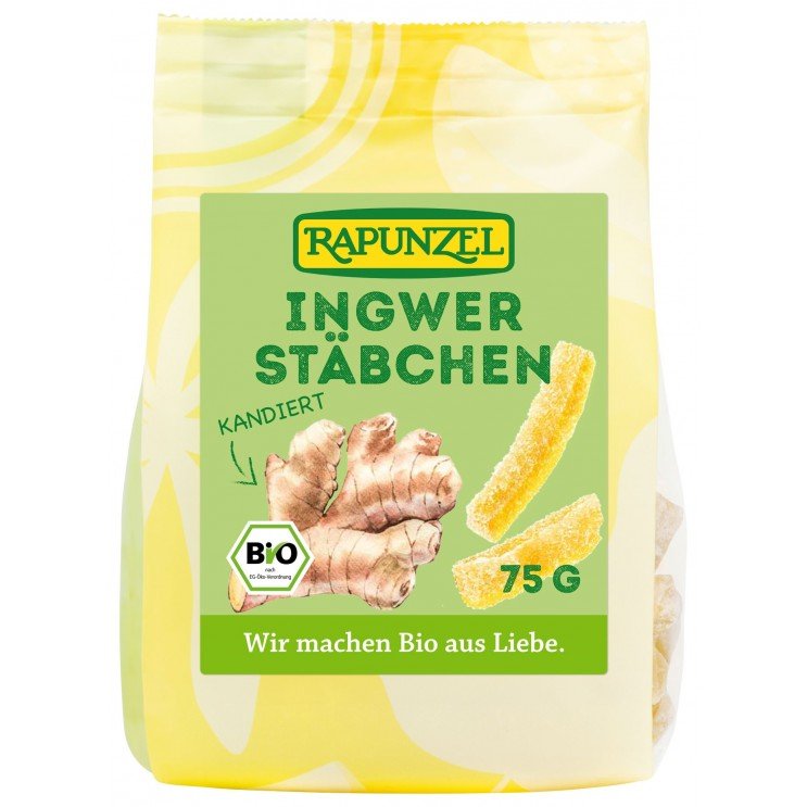 ΤΖΙΝΤΖΕΡ ΖΑΧΑΡΩΤΟ Rapunzel ΒΙΟ 75g