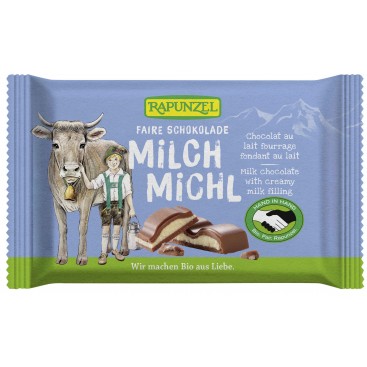 ΣΟΚΟΛΑΤΑ ΓΑΛΑΚΤΟΣ MILCH MICHL ΤΕΤΡΑΓΩΝΗ ΒΙΟ Rapunzel 100g