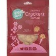 ΙΑΠΩΝΙΚΑ ΚΡΑΚΕΡ ΚΑΣΤΑΝΟΥ ΡΥΖΙΟΥ ΜΕ TAMARI ΧΩΡΙΣ ΓΛΟΥΤΕΝΗ BIO 60g κράκερς ρυζιού