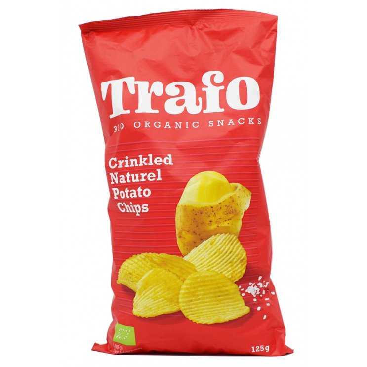 ΤΣΙΠΣ ΚΥΜΑΤΙΣΤΑ ΜΕ ΑΛΑΤΙ ΒΙΟ 125gr Σνακ