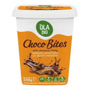 ORGANIC CHOCO BITES 150g