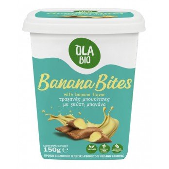 ORGANIC BANANA BITES 150g