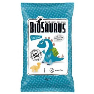 ΓΑΡΙΔΑΚΙΑ ΔΕΙΝΟΣΑΥΡΟΣ ΜΕ ΘΑΛΑΣΣΙΝΟ ΑΛΑΤΙ ΧΩΡΙΣ ΓΛΟΥΤΕΝΗ BIOSAURUS ΒΙΟ 50g 