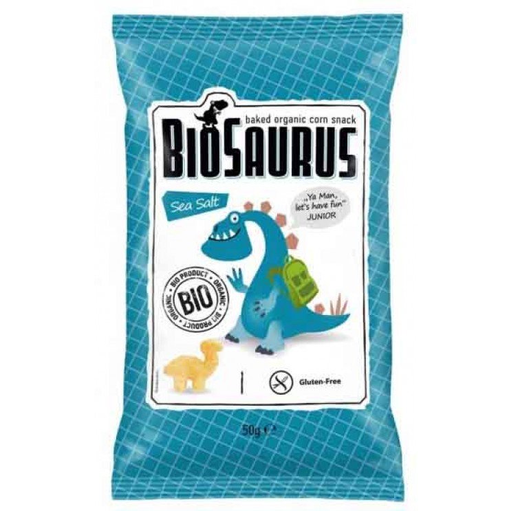 ΓΑΡΙΔΑΚΙΑ ΔΕΙΝΟΣΑΥΡΟΣ ΜΕ ΘΑΛΑΣΣΙΝΟ ΑΛΑΤΙ ΧΩΡΙΣ ΓΛΟΥΤΕΝΗ BIOSAURUS ΒΙΟ 50g 