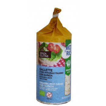 Rice cakes with quinoa ΒΙΟ 100gr Rice cakes with quinoa ΒΙΟ 100gr