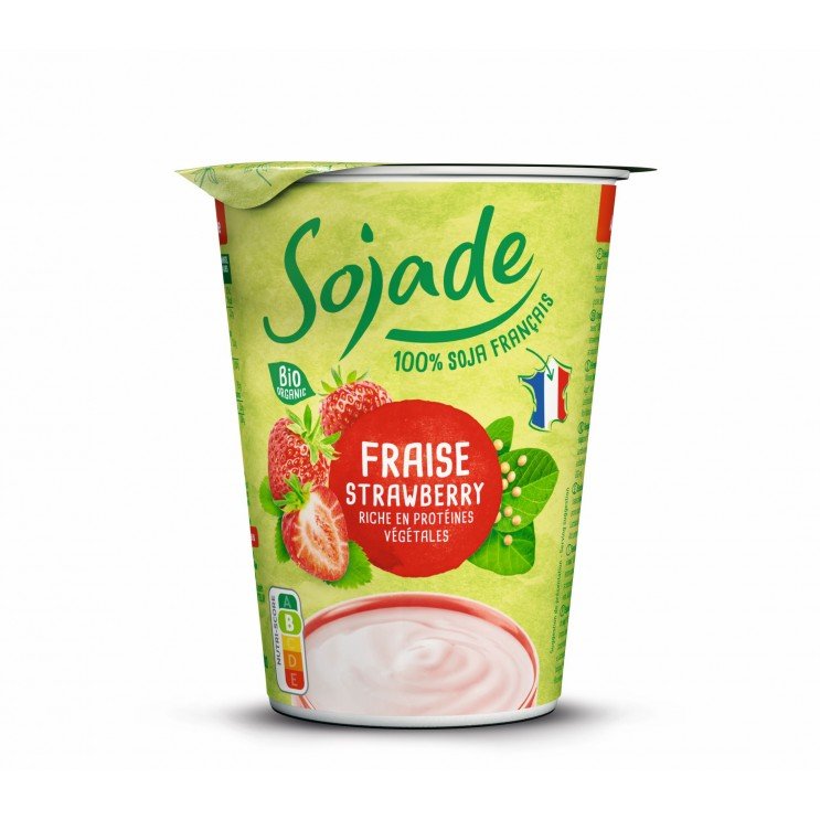 ΦΥΤΙΚΟ ΕΠΙΔΟΡΠΙΟ ΣΟΓΙΑΣ ΜΕ ΦΡΑΟΥΛΑ ΒΙΟ 400g Επιδόρπια Vegan