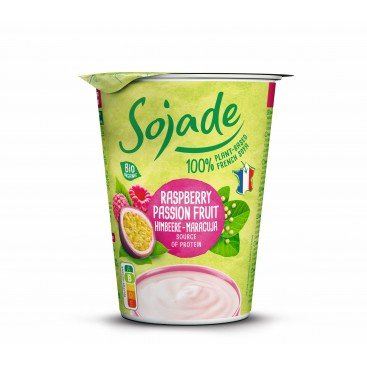 ΦΥΤΙΚΟ ΕΠΙΔΟΡΠΙΟ ΣΟΓΙΑΣ ΜΕ RASPBERRY & ΦΡΟΥΤΑ ΤΟΥ ΠΑΘΟΥΣ ΒΙΟ 400g