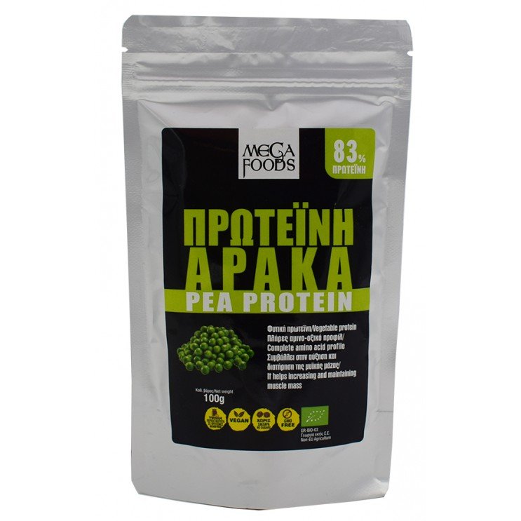 ΠΡΩΤΕΪΝΗ ΑΡΑΚΑ (PEA PROTEIN) ΒΙΟ 100g 2015
