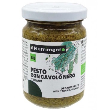 GLUTEN FREE PESTO WITH BLACK KALE BIO 130g GLUTEN FREE PESTO WITH BLACK KALE BIO 130g