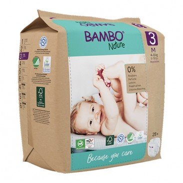 DIAPERS M No.3 - 4-8kg - 28PCS
