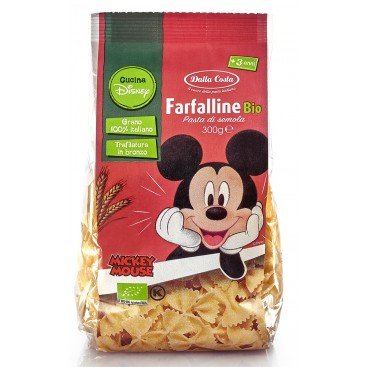 PASTA FARFALLINE DISNEY BIO 300g PASTA FARFALLINE DISNEY BIO 300g