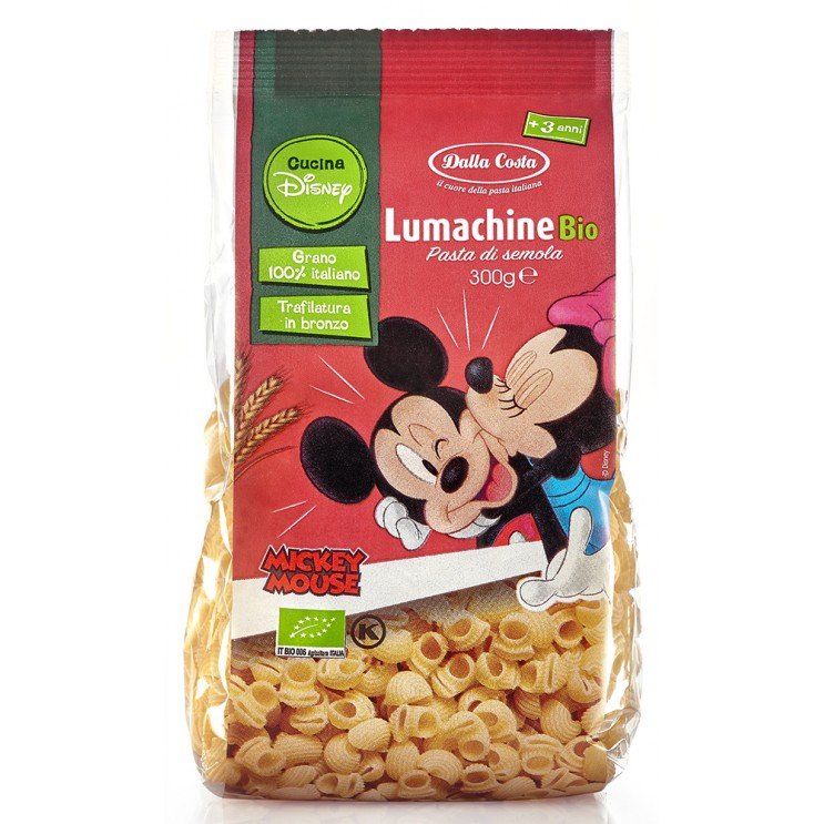 PASTA LUMACHINE DISNEY BIO 300g Pasta PASTA LUMACHINE DISNEY BIO 300g Pasta