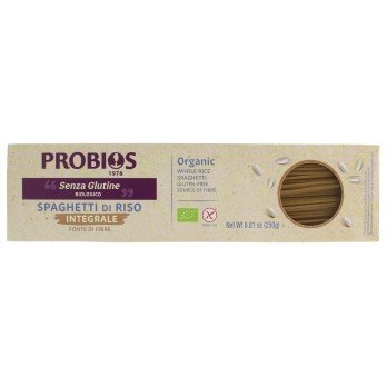 GLUTEN FREE WHOLE RICE SPAGHETTI BIO 250g GLUTEN FREE WHOLE RICE SPAGHETTI BIO 250g