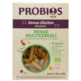 GLUTEN FREE MULTIGRAIN PASTA - PENNE ΒΙΟ 340g GLUTEN FREE MULTIGRAIN PASTA - PENNE ΒΙΟ 340g