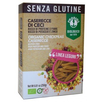 ORGANIC CKICKPEAS CASARECCE 250g ORGANIC CKICKPEAS CASARECCE 250g