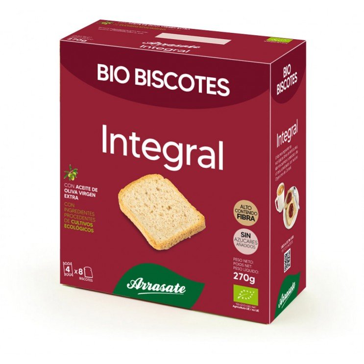 ΦΡΥΓΑΝΙΕΣ ΟΛΙΚΗΣ ΑΛΕΣΕΩΣ ΒΙΟ 270g Φρυγανιές