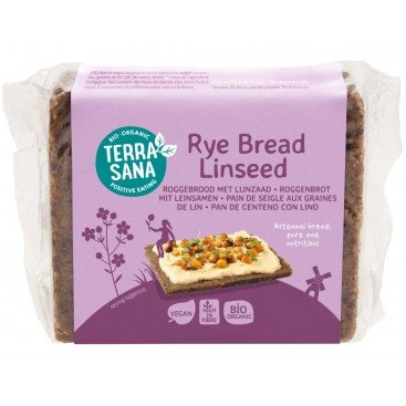 RYE BREAD WITH LINSEED BIO 500g