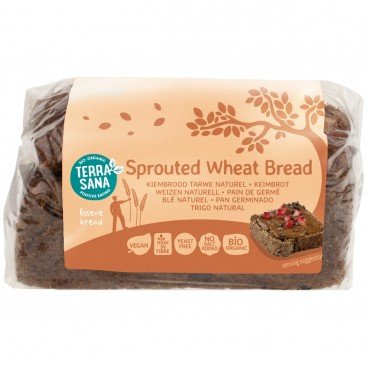 SPROUTED WHEAT BREAD BIO 400g