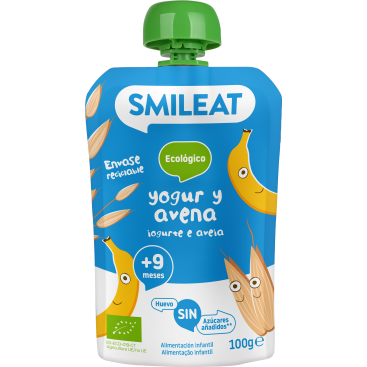 ΠΟΥΡΕΣ ΦΡΟΥΤΩΝ ΜΕ ΓΙΑΟΥΡΤΙ-ΒΡΩΜΗ ΒΙΟ +9 ΜΗΝΩΝ 100g