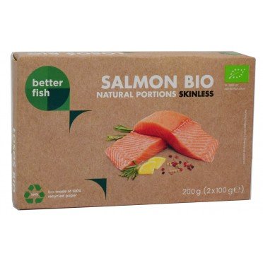 ΣΟΛΟΜΟΣ ΦΙΛΕΤΟ ΧΩΡΙΣ ΔΕΡΜΑ ΒΙΟ 2x100g