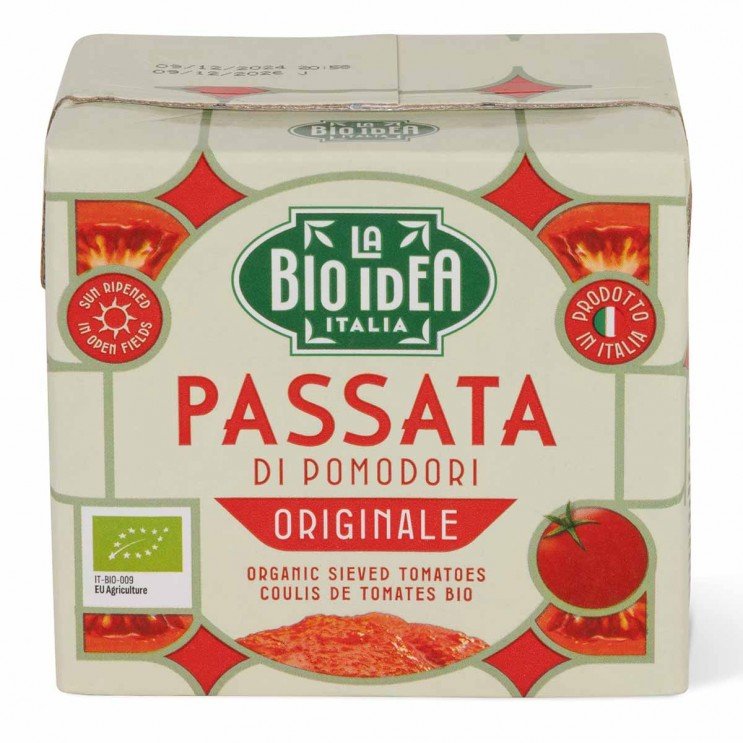 ΤΟΜΑΤΟΠΟΛΤΟΣ TETRA PAK BIOIDEA ΒΙΟ 500gr Μπακαλική
