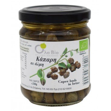 ΚΑΠΑΡΗ ΕΛΛΗΝΙΚΗ ΣΕ ΑΛΜΗ ΒΙΟ 230gr