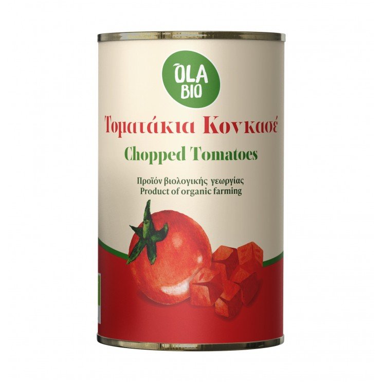 ΤΟΜΑΤΑΚΙΑ ΚΟΝΚΑΣΕ ΒΙΟ 400g Μπακαλική ΤΟΜΑΤΑΚΙΑ ΚΟΝΚΑΣΕ ΒΙΟ 400g Μπακαλική