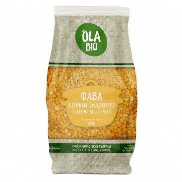 ΦΑΒΑ ΚΙΤΡΙΝΗ ΕΛΛΗΝΙΚΗ ΛΑΘΟΥΡΙ ΒΙΟ 500g