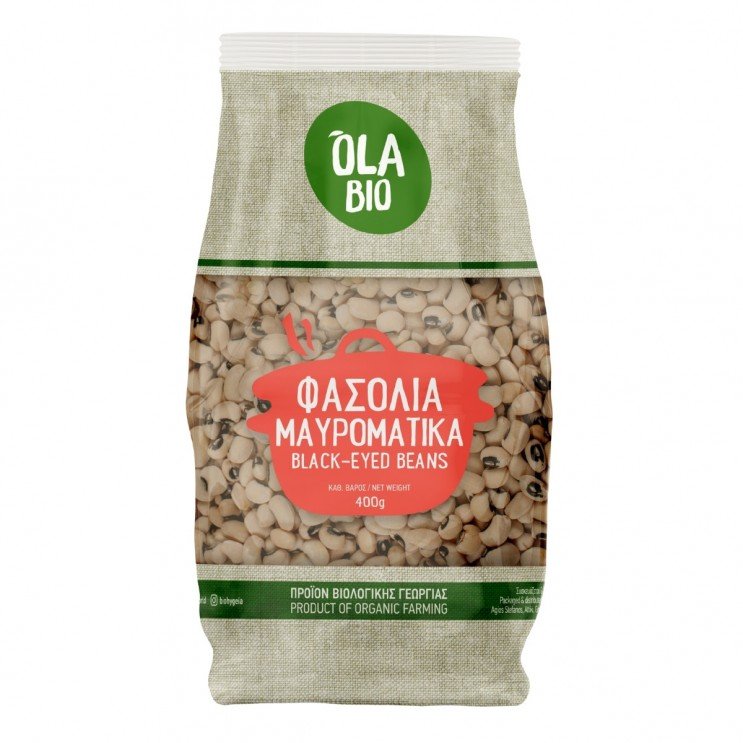 ΦΑΣΟΛΙΑ ΜΑΥΡΟΜΑΤΙΚΑ ΕΛΛΗΝΙΚΑ ΒΙΟ 400g Όσπρια