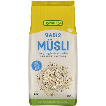 ΜΟΥΣΛΙ ΒΑΣΗΣ ΧΩΡΙΣ ΠΡΟΣΘΗΚΗ ΖΑΧΑΡΗΣ Rapunzel BIO 750g