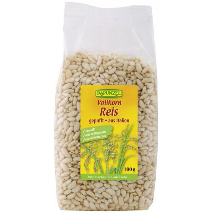 ΠΟΠ ΡΥΖΙΟΥ ΟΛΙΚΗΣ 100g Rapunzel ΒΙΟ