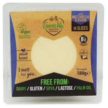 GREEN VIE MOZZARELLA FLAVOUR 180g GREEN VIE MOZZARELLA FLAVOUR 180g