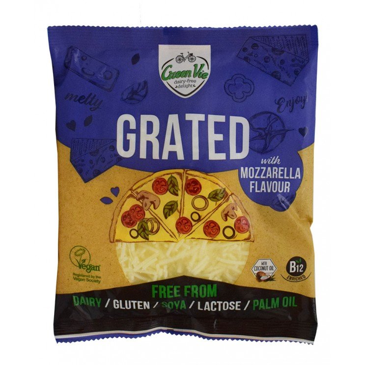GREEN VIE  MOZZARELLA GRATED 150g Vegan GREEN VIE  MOZZARELLA GRATED 150g Vegan