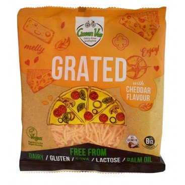 Cheddar flavour grated 150g